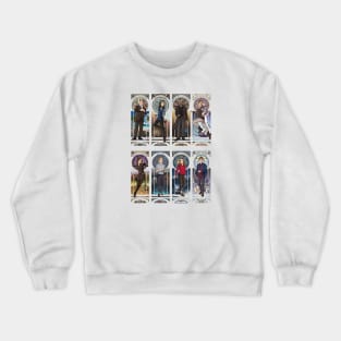 Art Nouveau - Agents of SHIELD Full Team Crewneck Sweatshirt